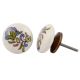 Bluebell Flower Flat Knob
